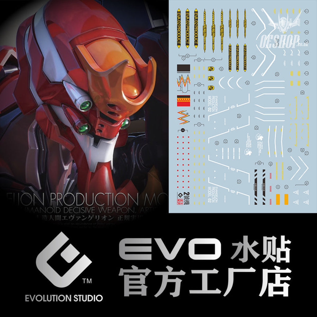 Copy Of Evo E-Eva01 Eva Evangelion Unit 01 Dx Uv Evolution Studio Decals