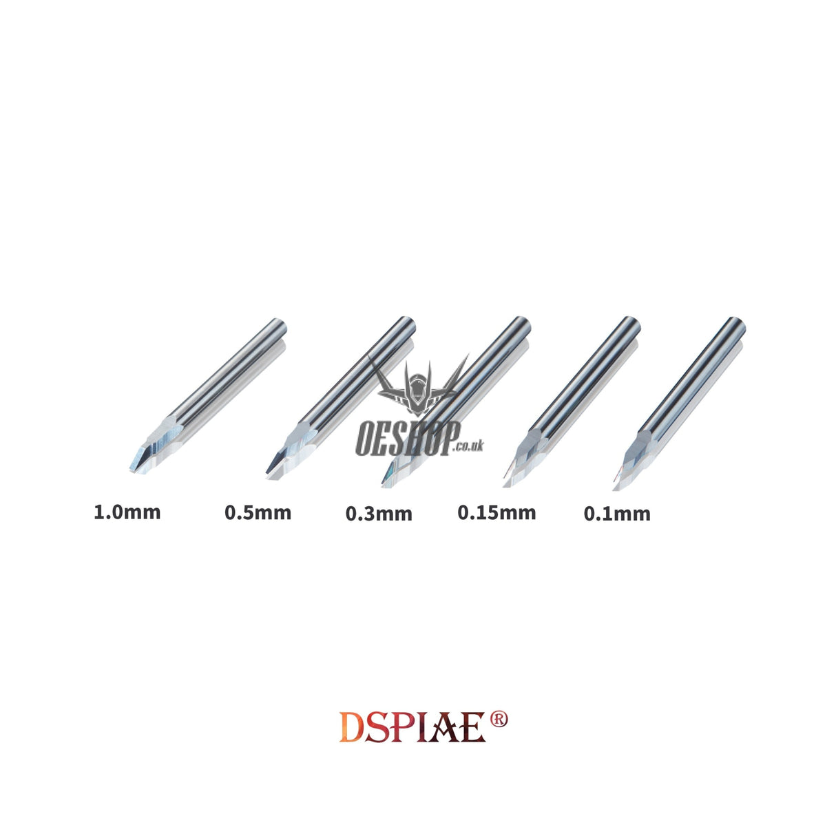 DSPIAE CS-PB01 Push Broach Combination Set (0.1.15.3.5\1.0mm) DSPIAE 56.99 OEShop