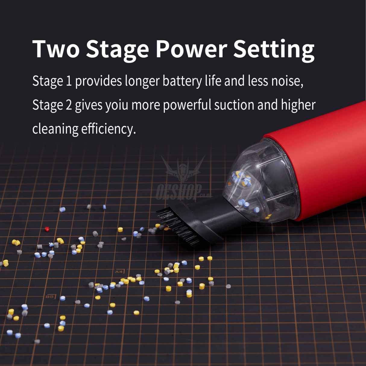 Dspiae Hc-V Hand-Held Cordless Vacuum Portable Wireless Vacu Cleaner