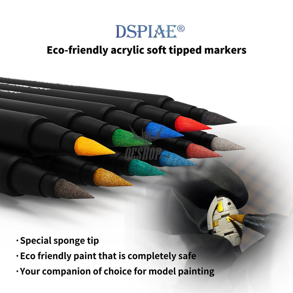 DSPIAE MK-01 Pure Black Soft Tipped Marker Pen DSPIAE 2.99 OEShop