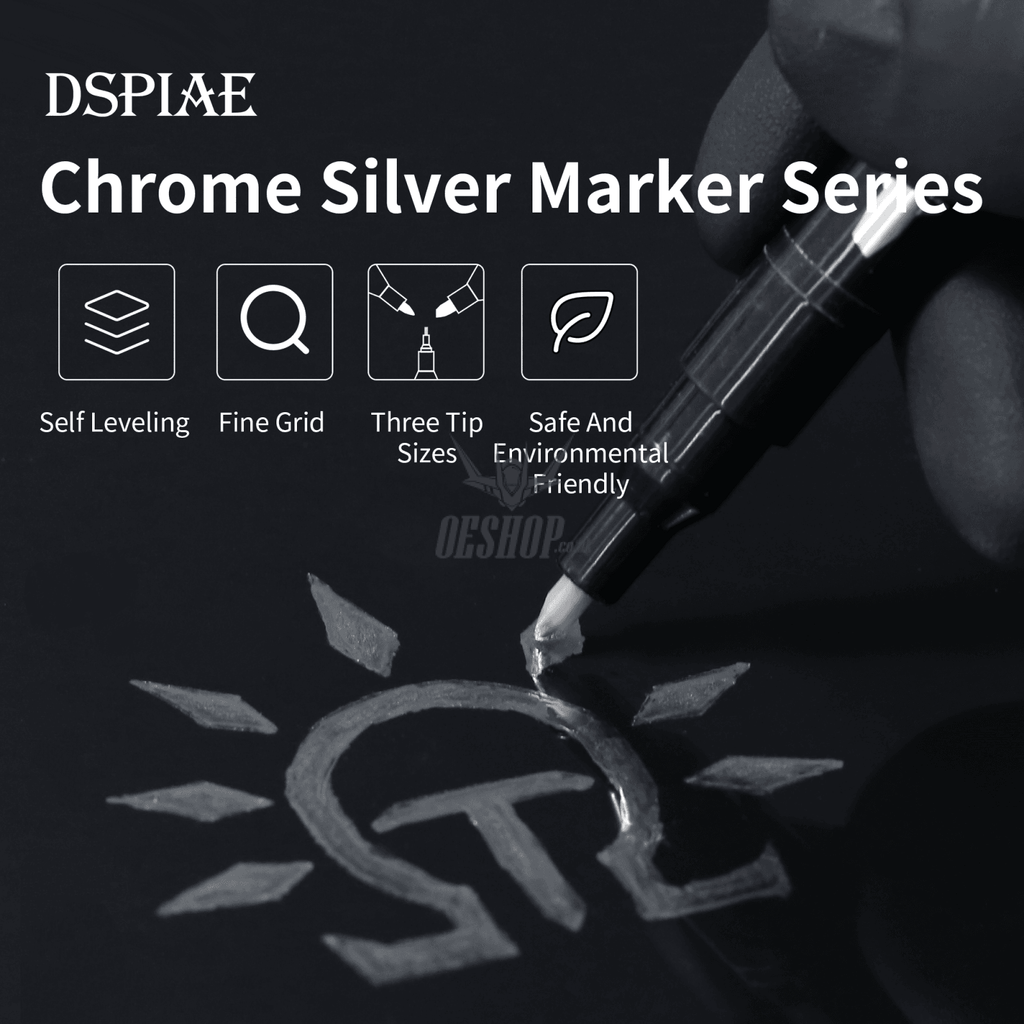 Dspiae Mkc Chrome Silver Markers