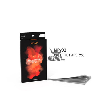 Dspiae Mp Moisturizing Color Palette Mp-03 Paper 50Pcs