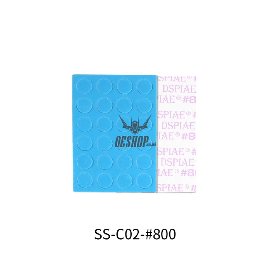 Dspiae Ss C01/C02 Self Adhesive Sponge Sanding Disc For Es-P Ss-C02 #800 Tools