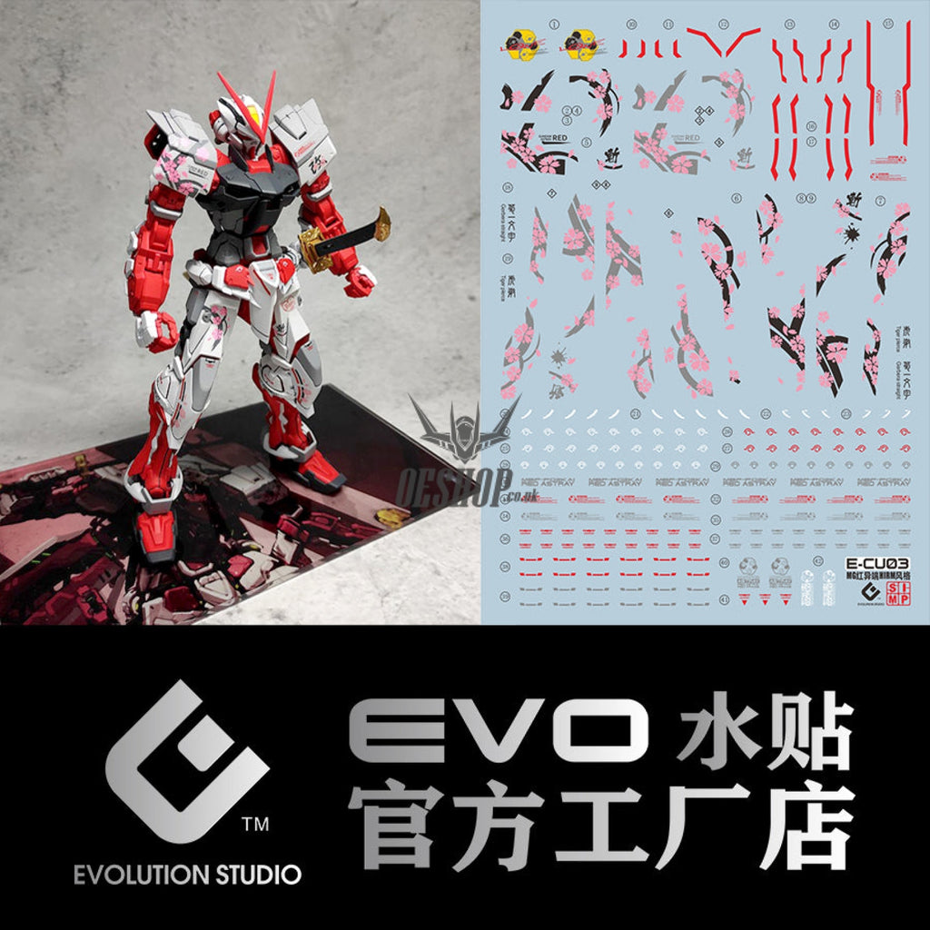 Evo - E-Cu03 (Uv) Mg Hirmstyle Gundam Astray Evolution Studio Decals