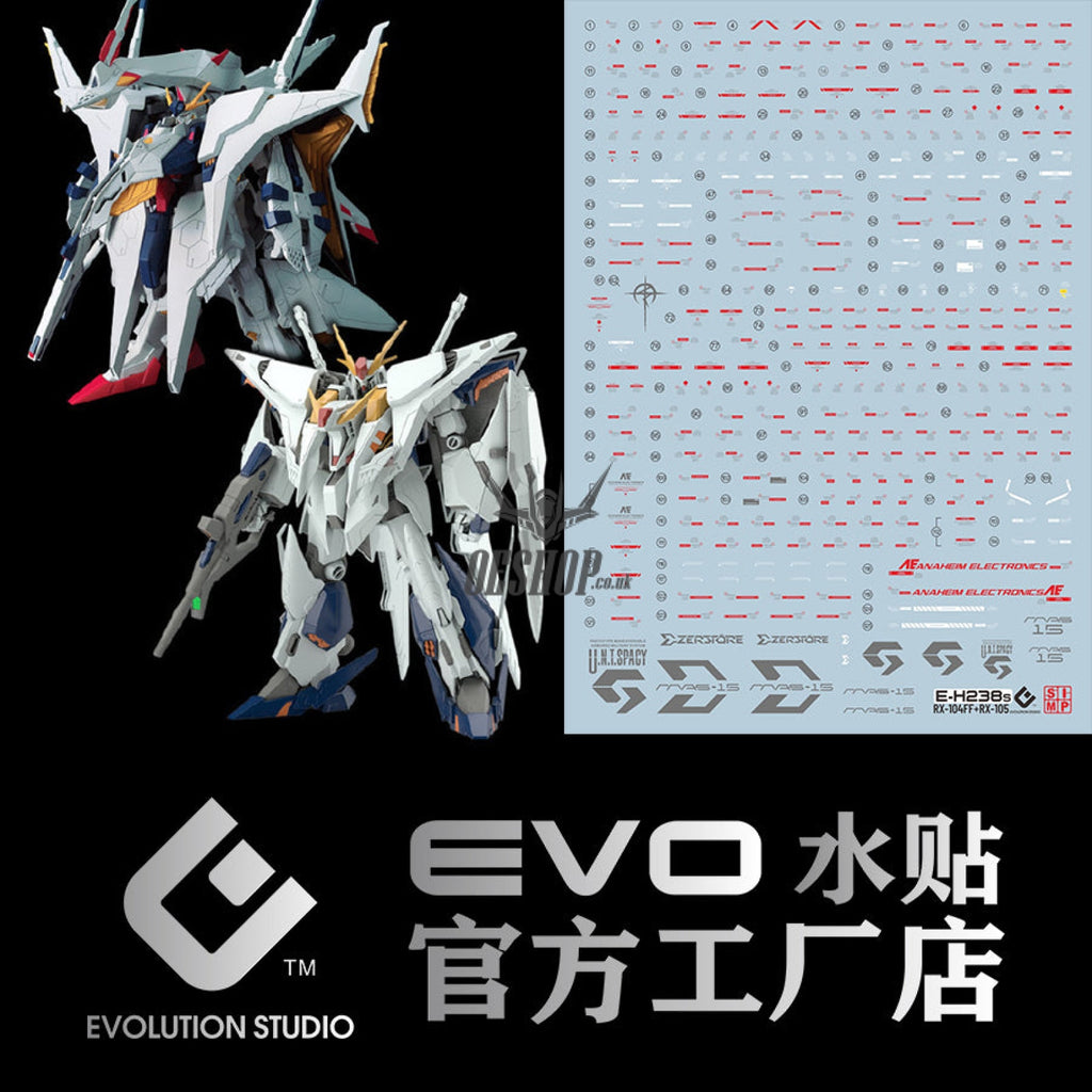 Evo - E-Hg238S (Uv) Hg Xi Vs Penelope Evolution Studio Decals