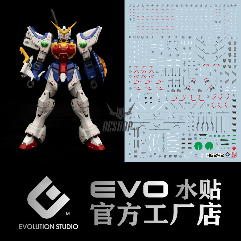 Evo - E-Hg242 (Uvhg Shenlong Gundam (Gundam Wing) Evolution Studio Decals