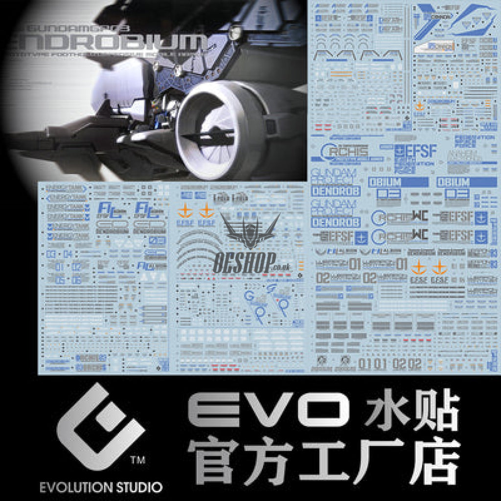 Evo - E-Hg28 (Uv) Hg Gp03D Dendrobium Evolution Studio Decals