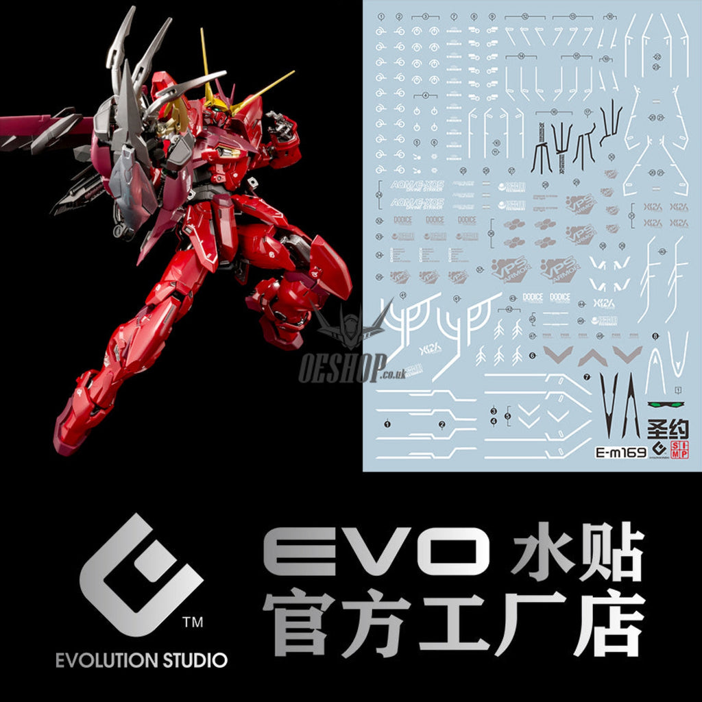 Evo - E-M169 (Uv) Mg Zgmfx12A Testament Gundam Evolution Studio Decals