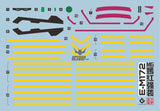 Evo - E-Mg172 (Uv) Mg Strike Rouge Mbf-02 Evolution Studio Decals