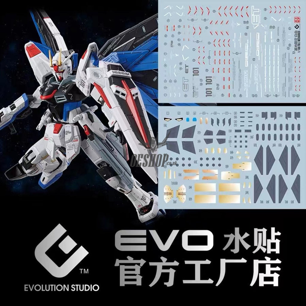 Evo - Frs00 (Uv) Fm Gcp Freedom Gundam Evolution Studio Decals