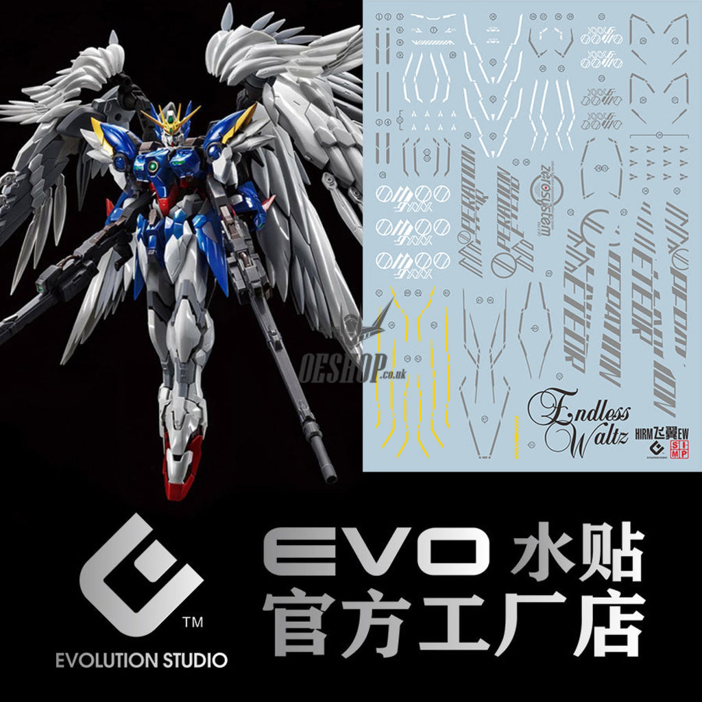 Evo - Hirm-3 (Uv) Hirm Wing Zero Gundam Evolution Studio Decals