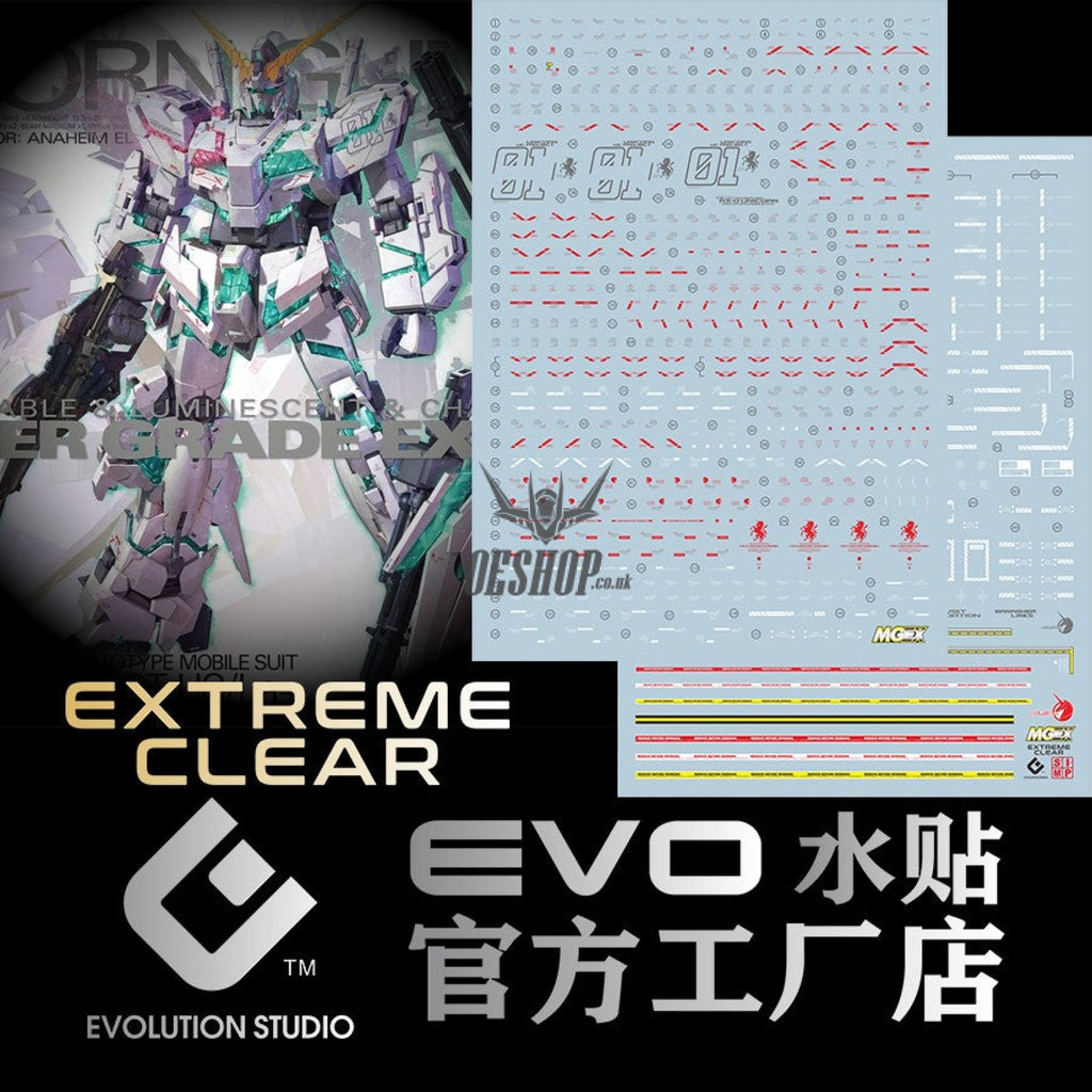 EVO - MGEX Unicorn Gundam Ver.Ka MGEX-1 Evolution Studio Decals Evolution Studio 8.97 OEShop