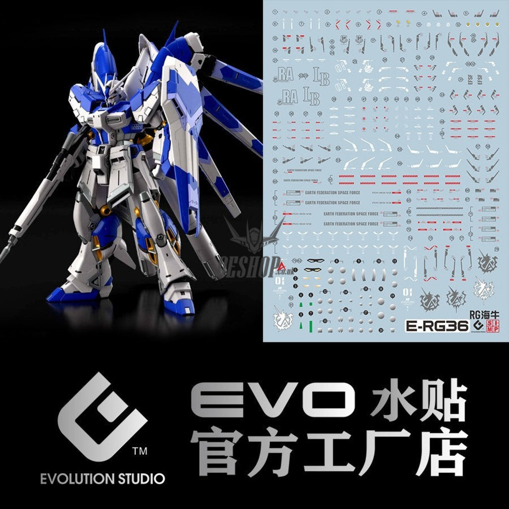 EVO - RG RX-93-V2 Hi-V Gundam E-RG36 Evolution Studio Decals Evolution Studio 3.59 OEShop