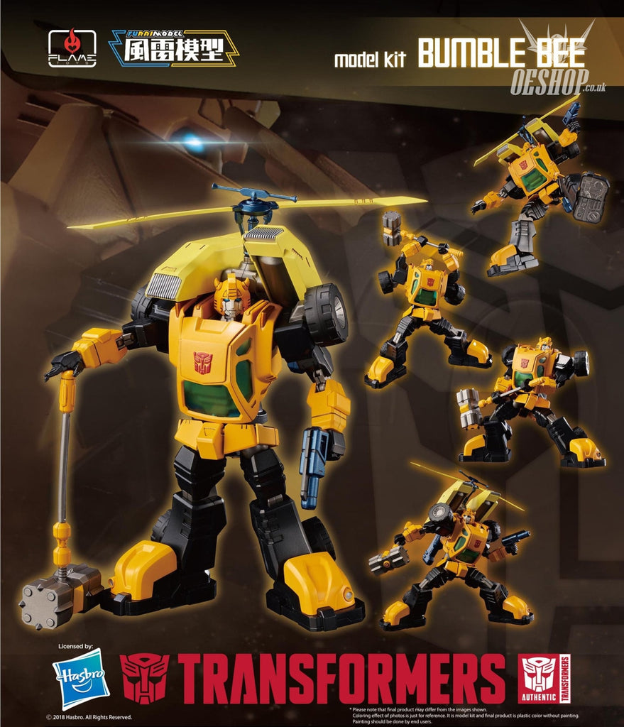Flame Toys Furai Model Bumblebee Transformers Kit