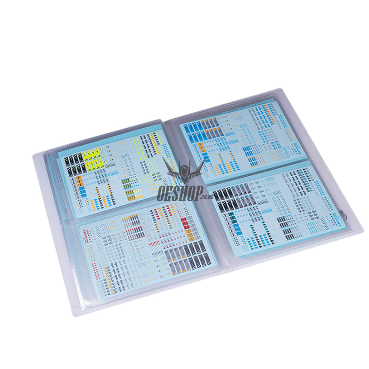 Hobbymio Decals Collection Folder A6 (Can Collect 80 Sheets)