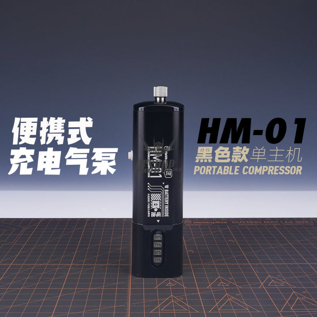 Hobbymio Hm-01 Portable Air Compressor Black