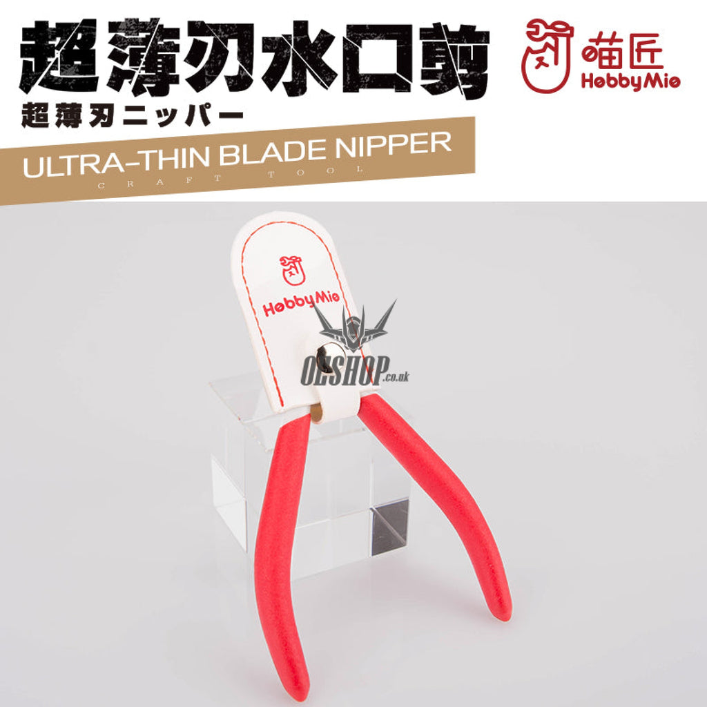 Hobbymio Hm-108 Ultra Thin Single Blade Nipper Cutter With Cover & Rust Protection Oil Nippers
