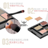 Hobbymio Hws-01/02/03 Weathering Powder Set 6 Colors In 1 Case For Scale Model Weathering Set