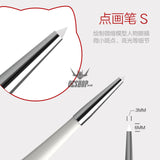 Hobbymio Pastel Paint Brush For Scale Model Modeler Craft Tools Weathering Hobby Accessory Coloring