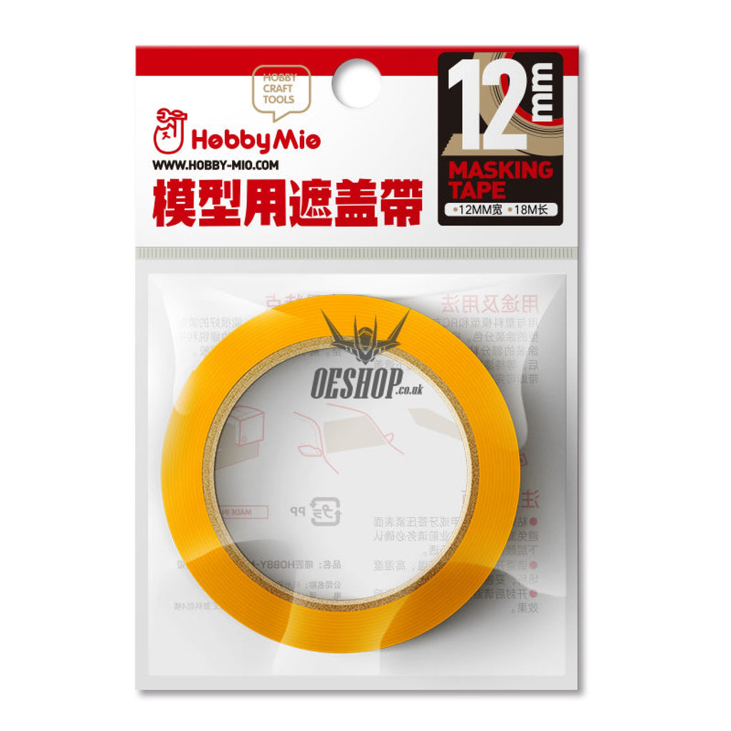 Hobbymio Washi Masking Tape 18M 12Mm