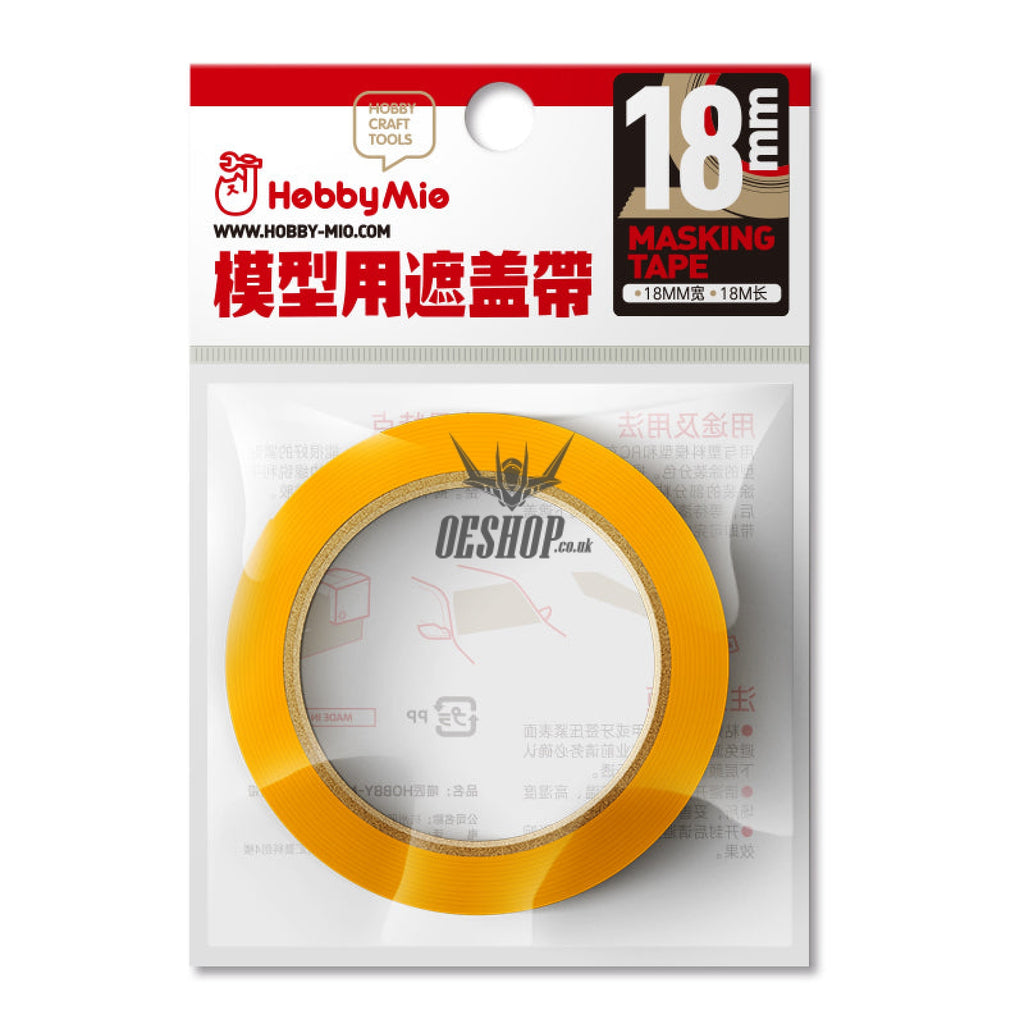 Hobbymio Washi Masking Tape 18M 18Mm